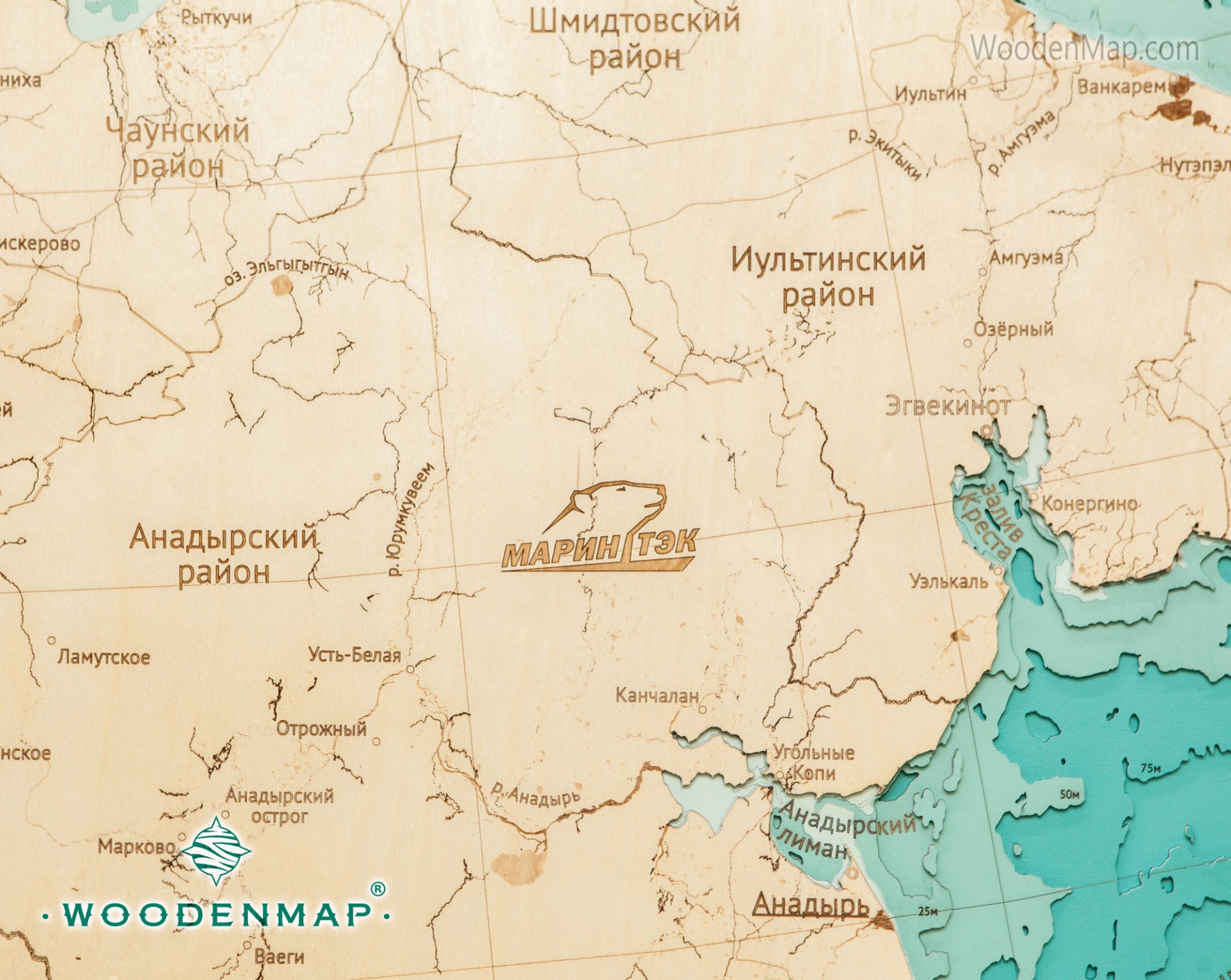 Карта жителя чукотки